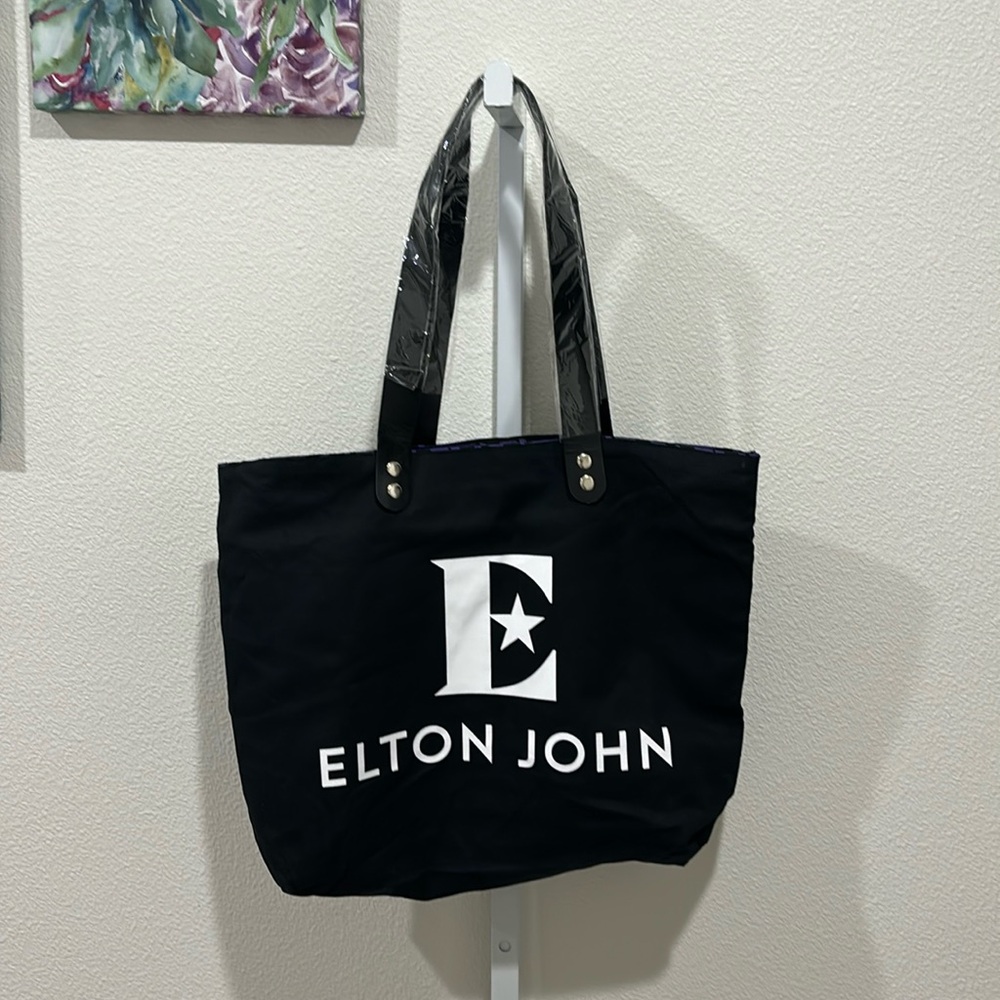 Elton John Tote Bag